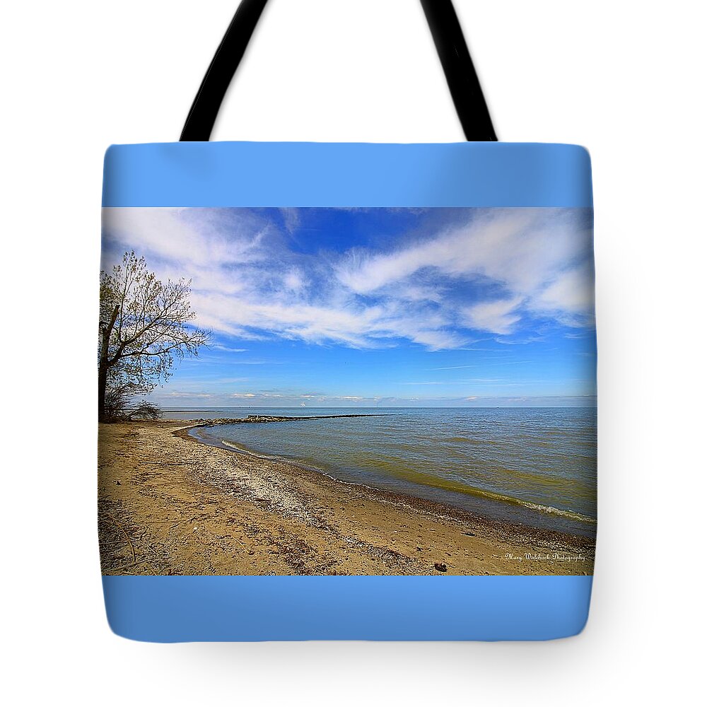 Lake Erie Tote Bag featuring the photograph Coastal Ohio Series 2 by Mary Walchuck
