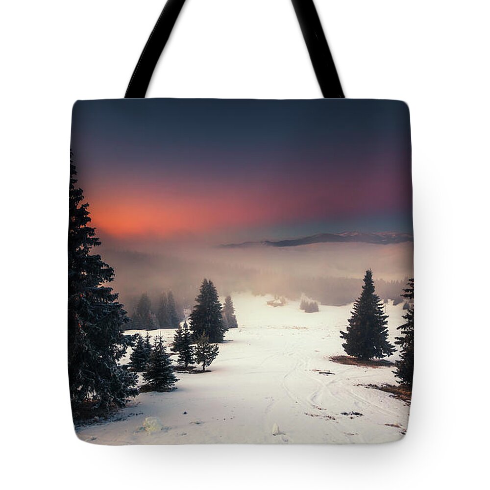 Bulgaria Tote Bag featuring the photograph Colder Than Hell by Evgeni Dinev