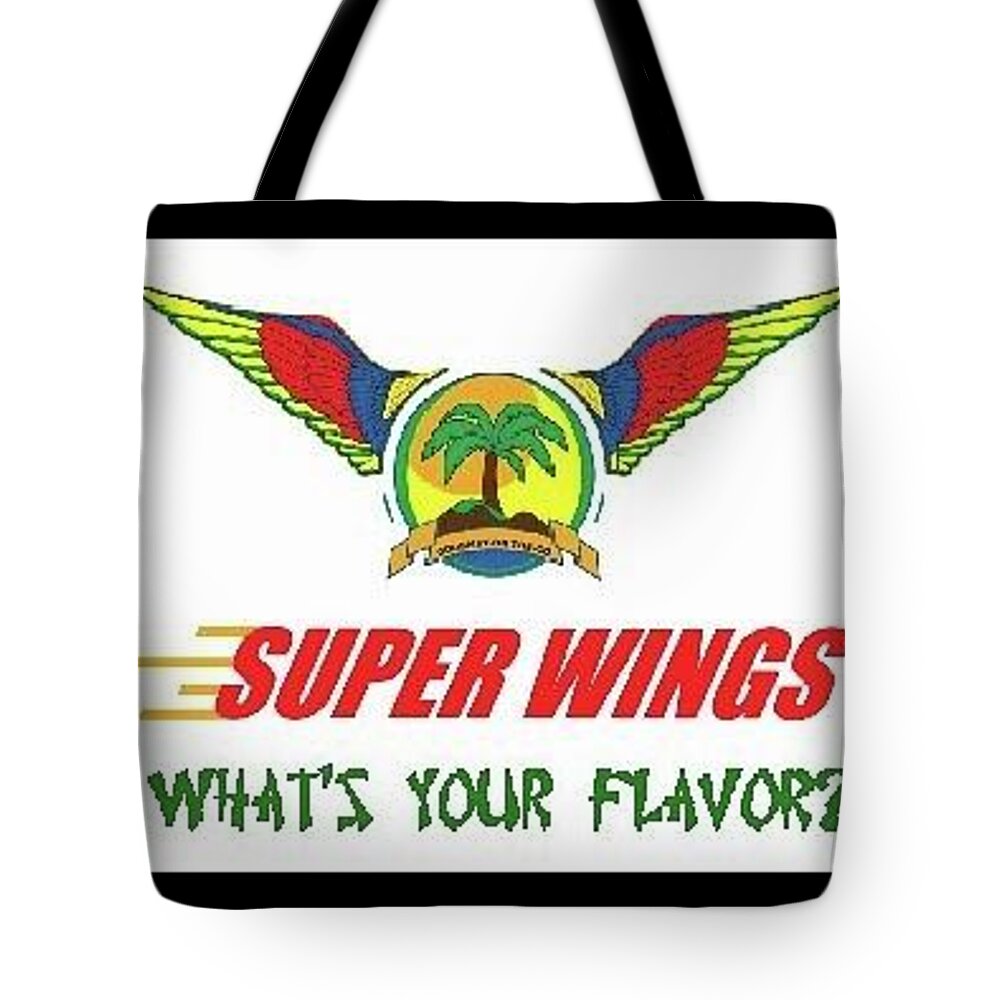 Collette Tote Bag featuring the photograph Collete Super Wings by Trevor A Smith