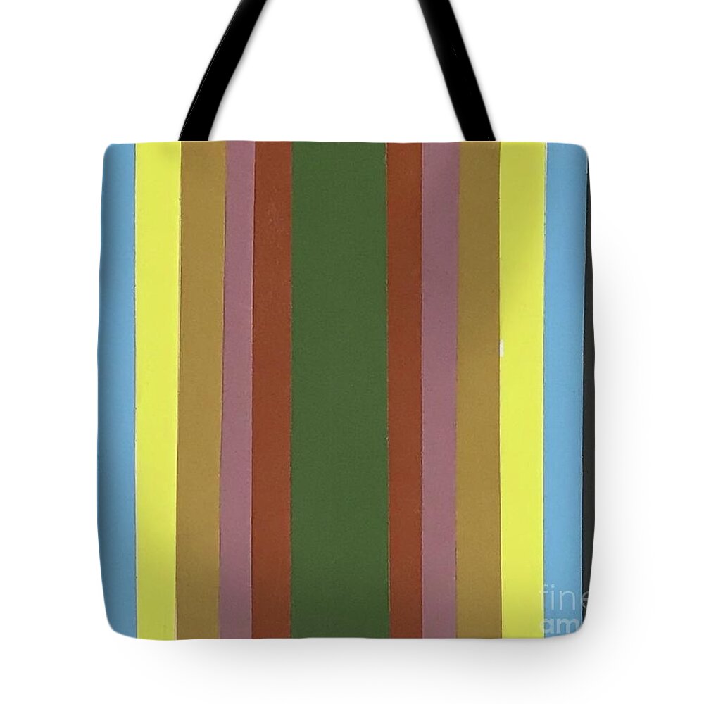 Original Art Work Tote Bag featuring the mixed media Color Illusion #4 by Theresa Honeycheck