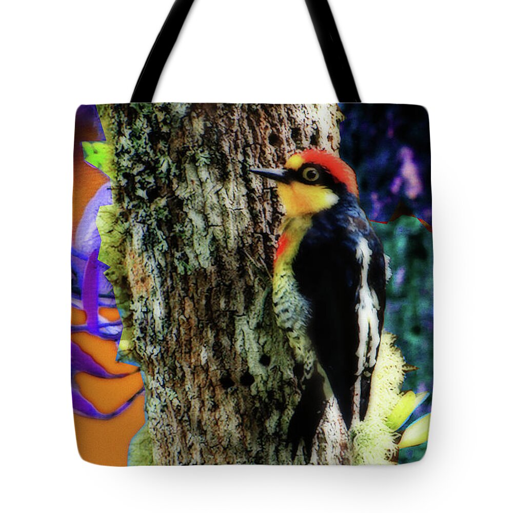 Tree Tote Bag featuring the photograph Colorful Nature by Dennis Baswell