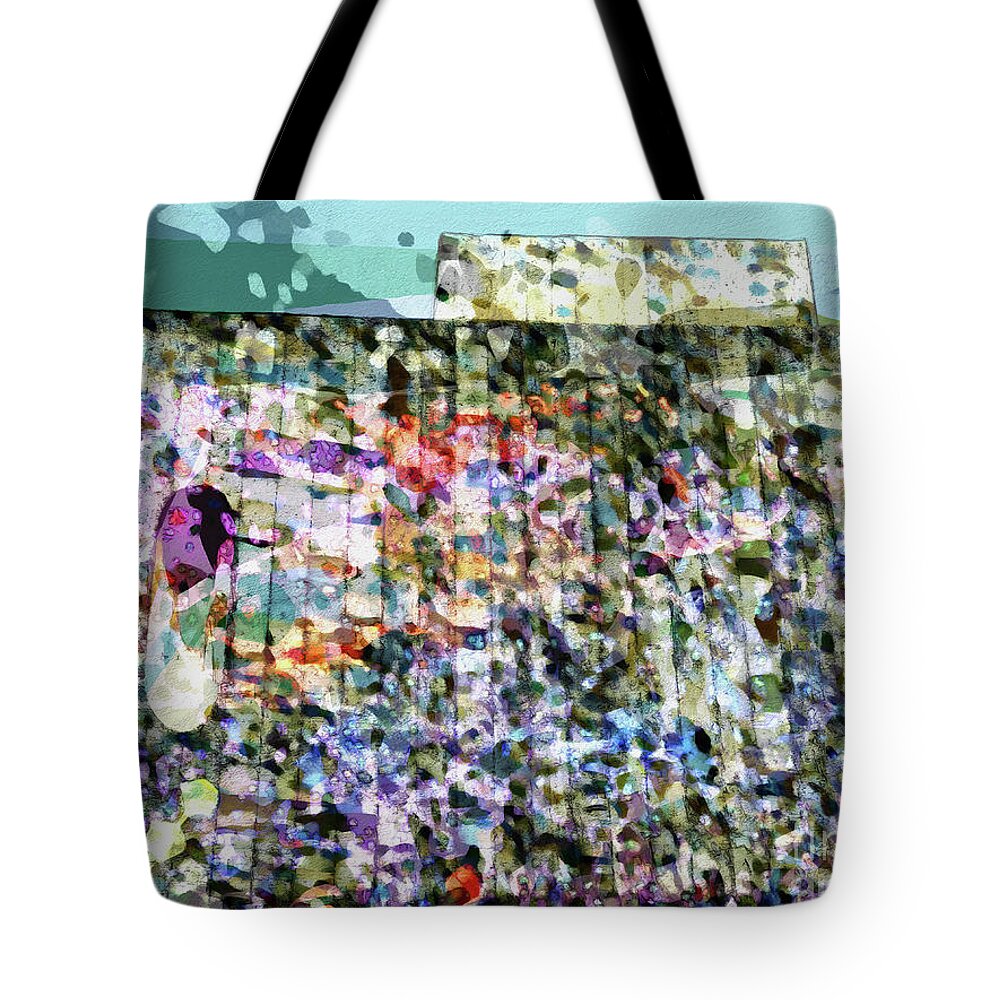 Colors Tote Bag featuring the photograph Colorful Structure by Katherine Erickson