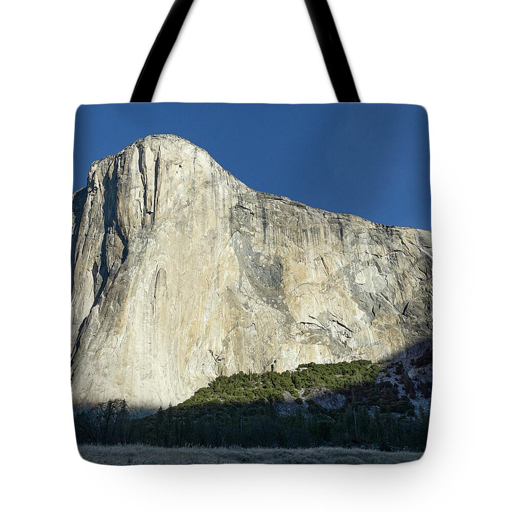 Yosemite National Park Tote Bag featuring the photograph Colossal El Capitan by Brett Harvey