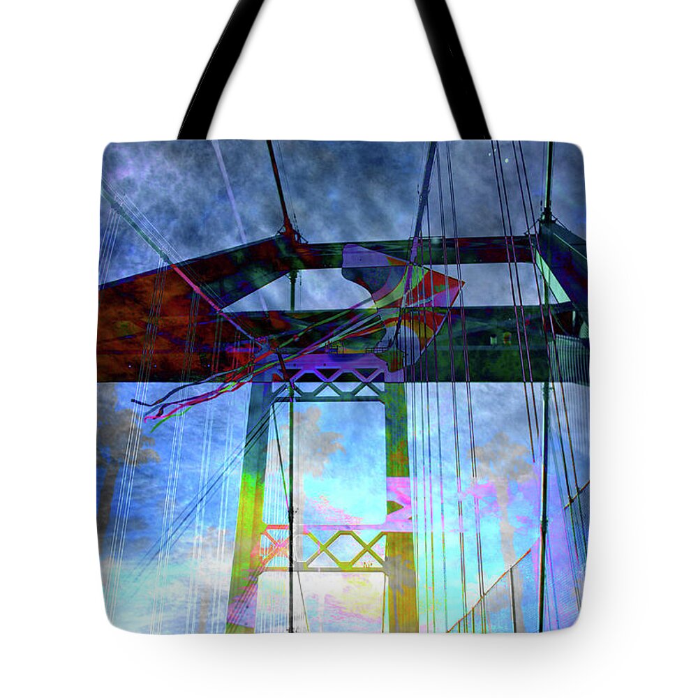 Hope Tote Bag featuring the digital art Complex Hope by Katherine Erickson