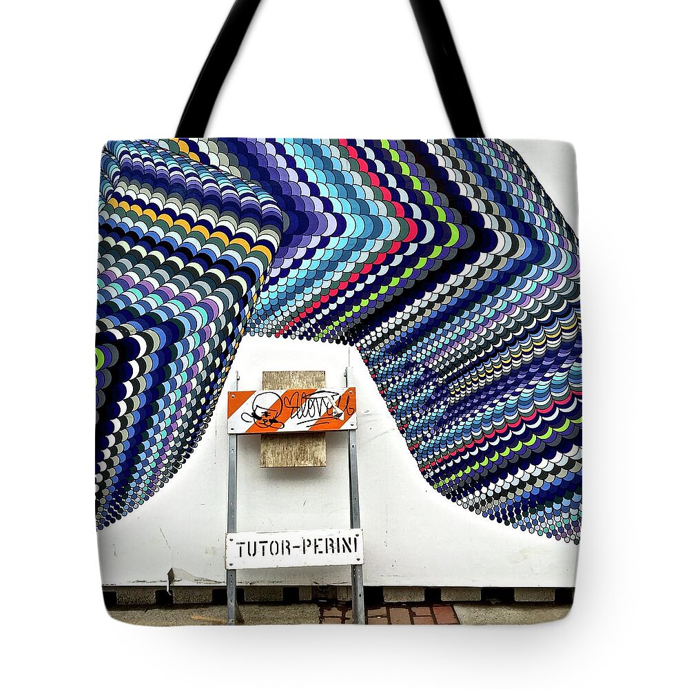  Tote Bag featuring the photograph Construction Site by Julie Gebhardt