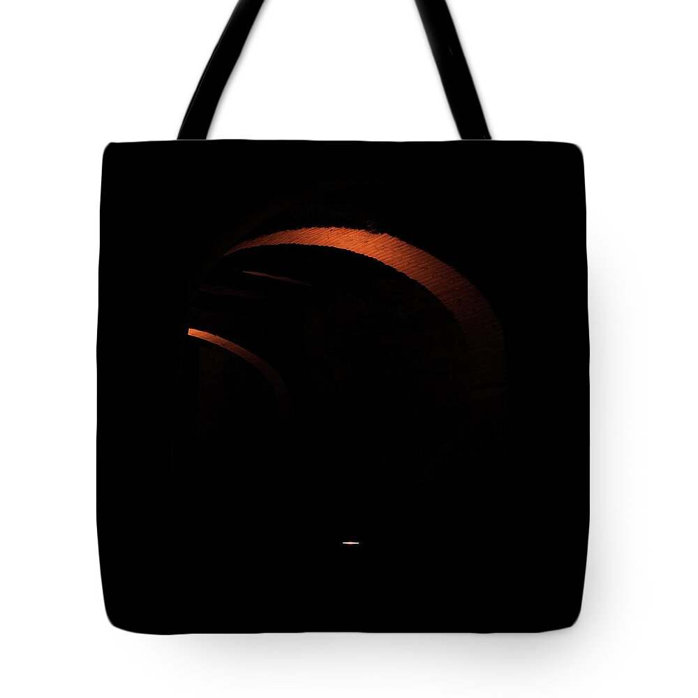 Landscape Tote Bag featuring the photograph Contemporaneity by Karine GADRE