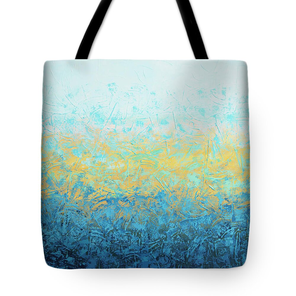 Cool Tote Bag featuring the painting Cool, Cool Summer by Linda Bailey