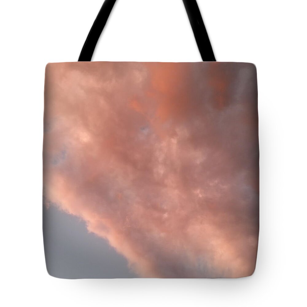 Clouds Tote Bag featuring the photograph Cotton Candy Sky, IX by Leslie Porter