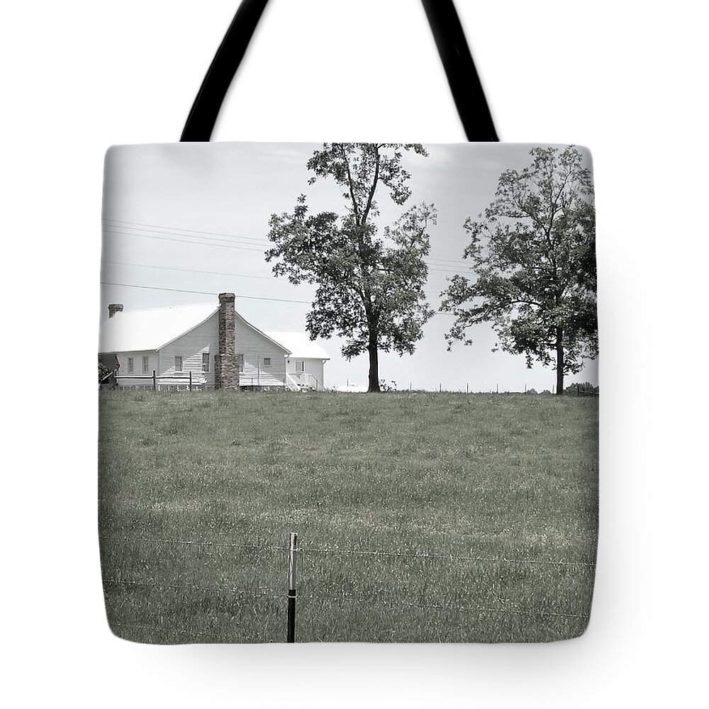 Small Town Usa Tote Bag featuring the photograph Country Living by Lizette Tolentino