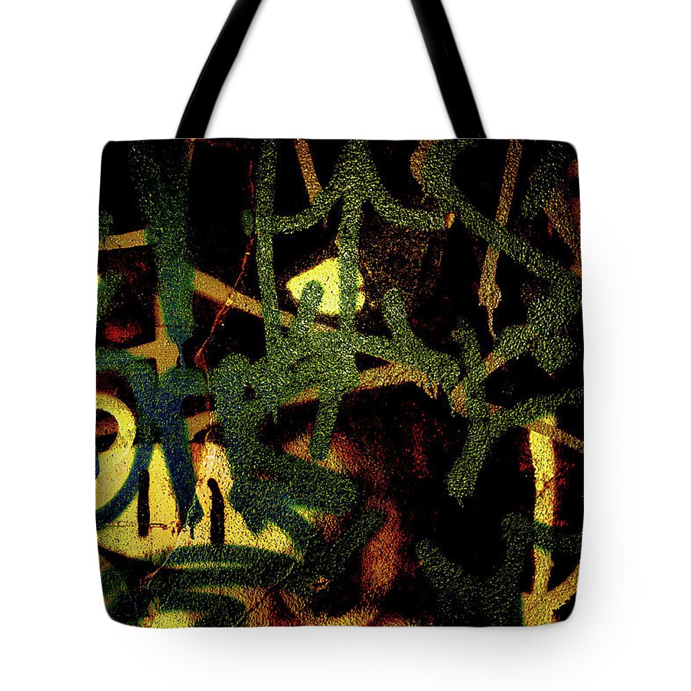Urban Collection Photographs Tote Bag featuring the photograph Crazy DeDoodle by Ken Sexton