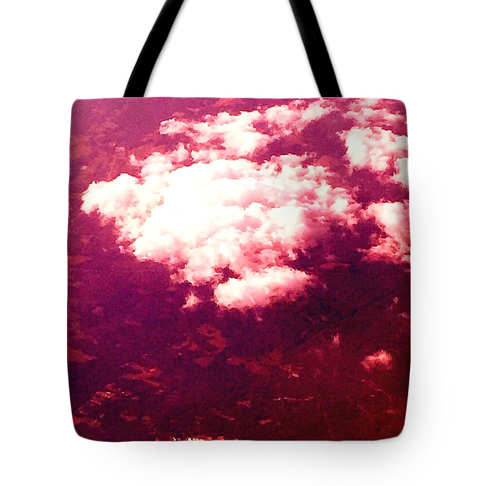 Amazing Tote Bag featuring the photograph Crimson Eyee by Trevor A Smith