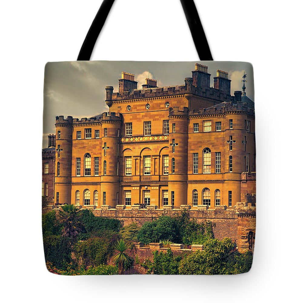 Culzean Castle Tote Bag featuring the photograph Culzean Castle by Kype Hills