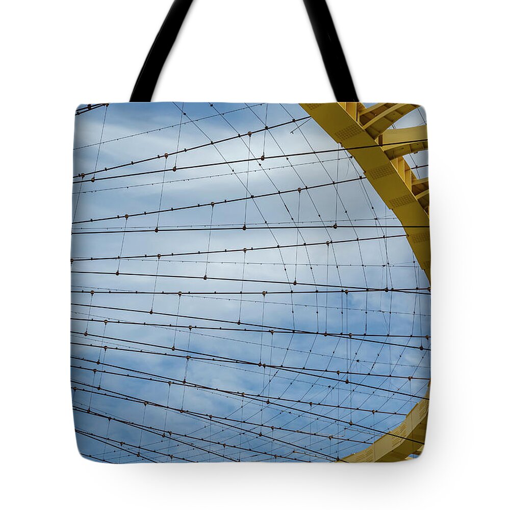 New York State Pavilion Tote Bag featuring the photograph Daisy Abstract by Cate Franklyn