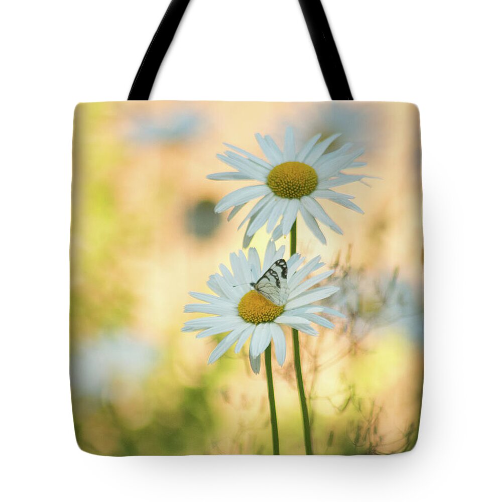 Butterflies Tote Bag featuring the photograph In the Summer Garden by Marilyn Wilson