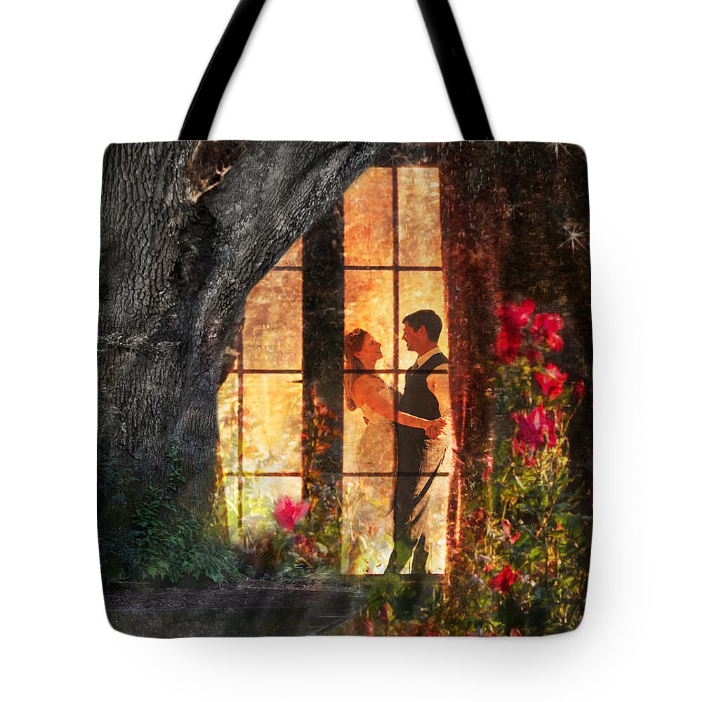 Dancers Tote Bag featuring the photograph Dancers by Shara Abel