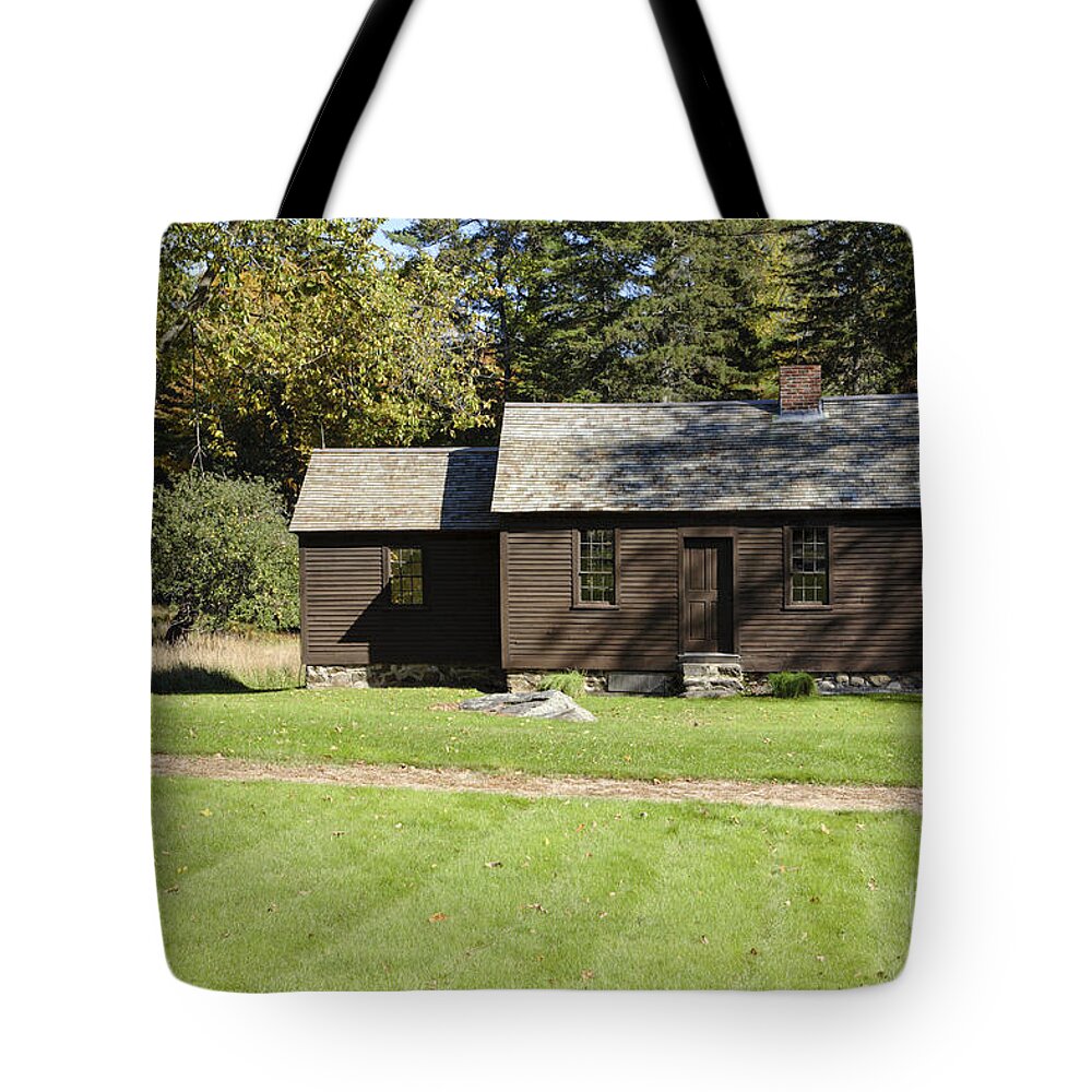 18th Century Tote Bag featuring the photograph Daniel Webster Birthplace - Franklin New Hampshire USA by Erin Paul Donovan