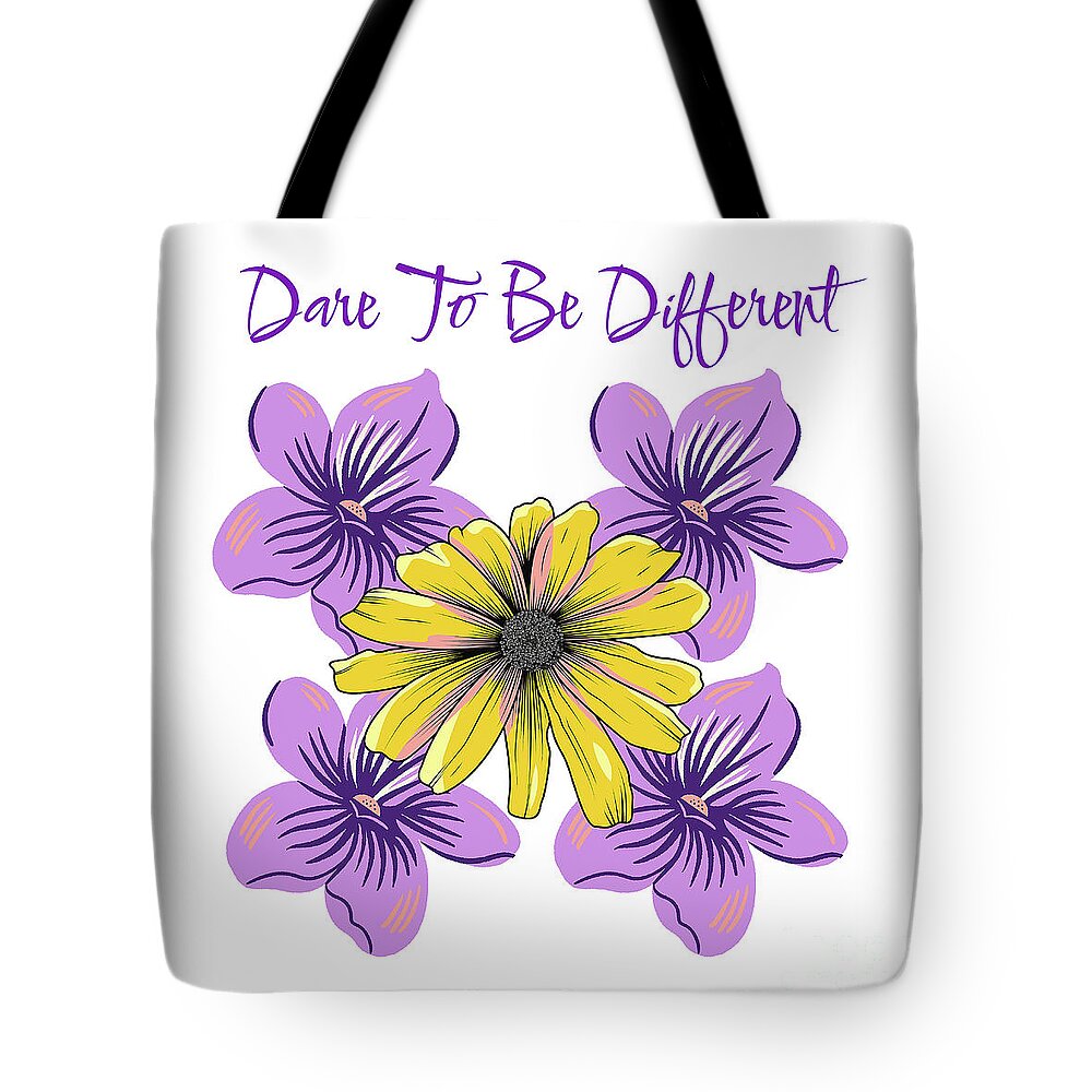 Dare To Be Different Tote Bags