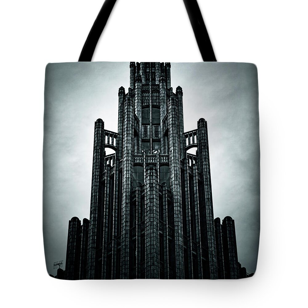 Manchester Tote Bag featuring the photograph Dark Grandeur by Andrew Paranavitana