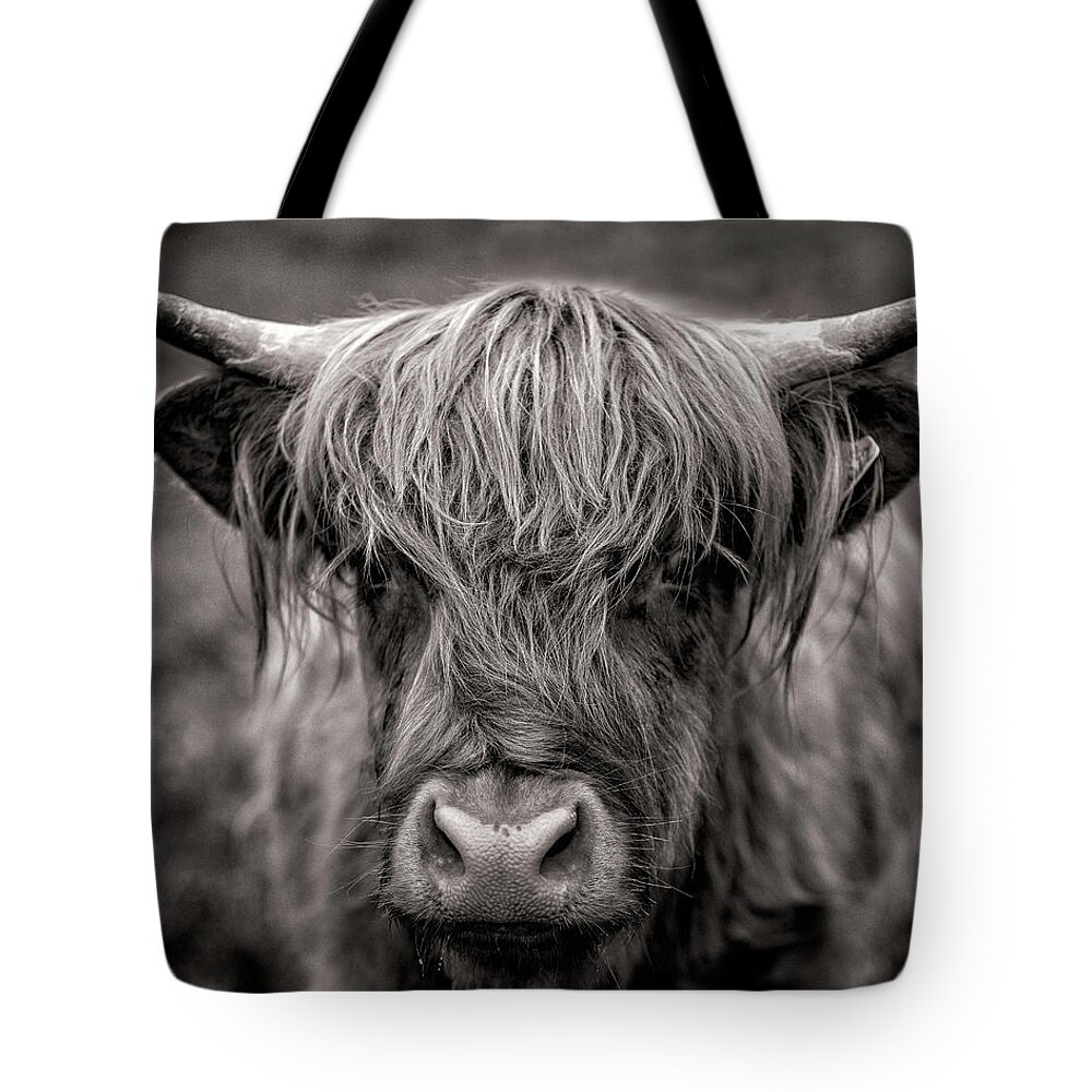 Scottish Tote Bag featuring the photograph Dave by Chuck Rasco Photography