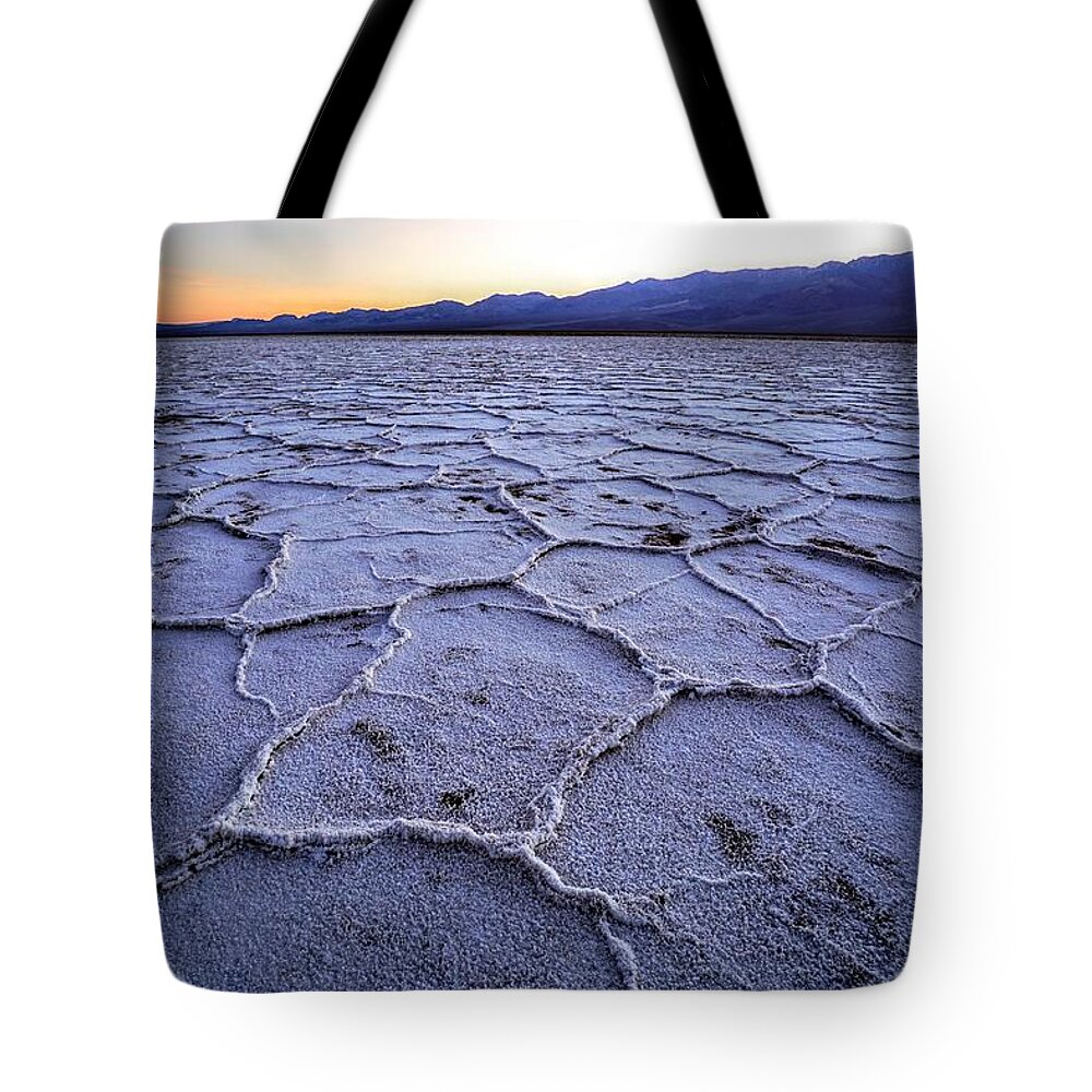 Death Valley Tote Bag featuring the photograph Death Valley Dreamscape by Brett Harvey