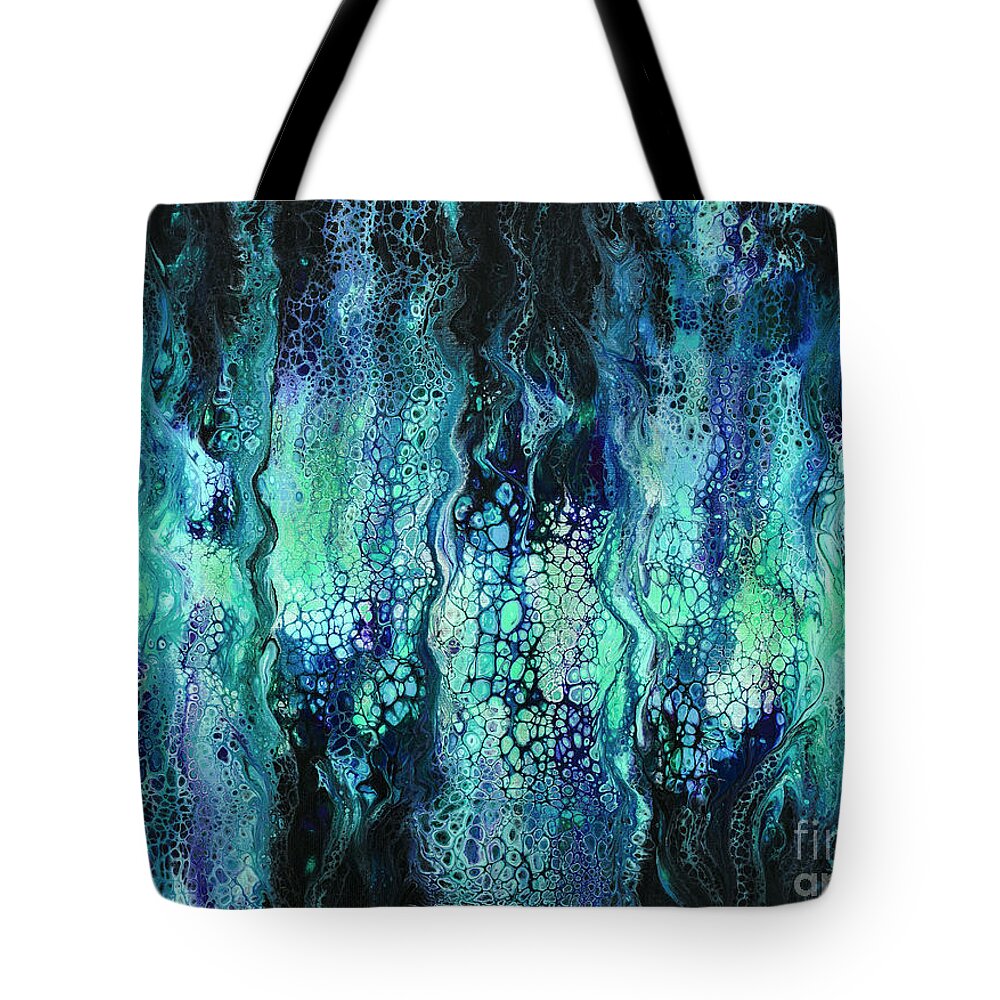 Sea Tote Bag featuring the painting Deep Sea Dreams IV by Lucy Arnold