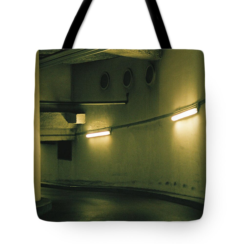 Underground Tote Bag featuring the photograph Deeper and deeper by Barthelemy De Mazenod