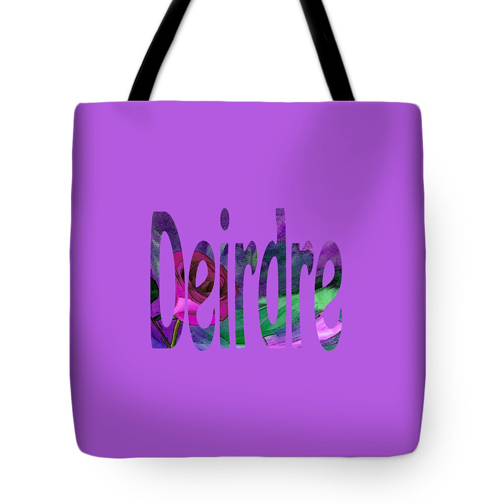 Deirdre Tote Bag featuring the painting Deirdre by Corinne Carroll