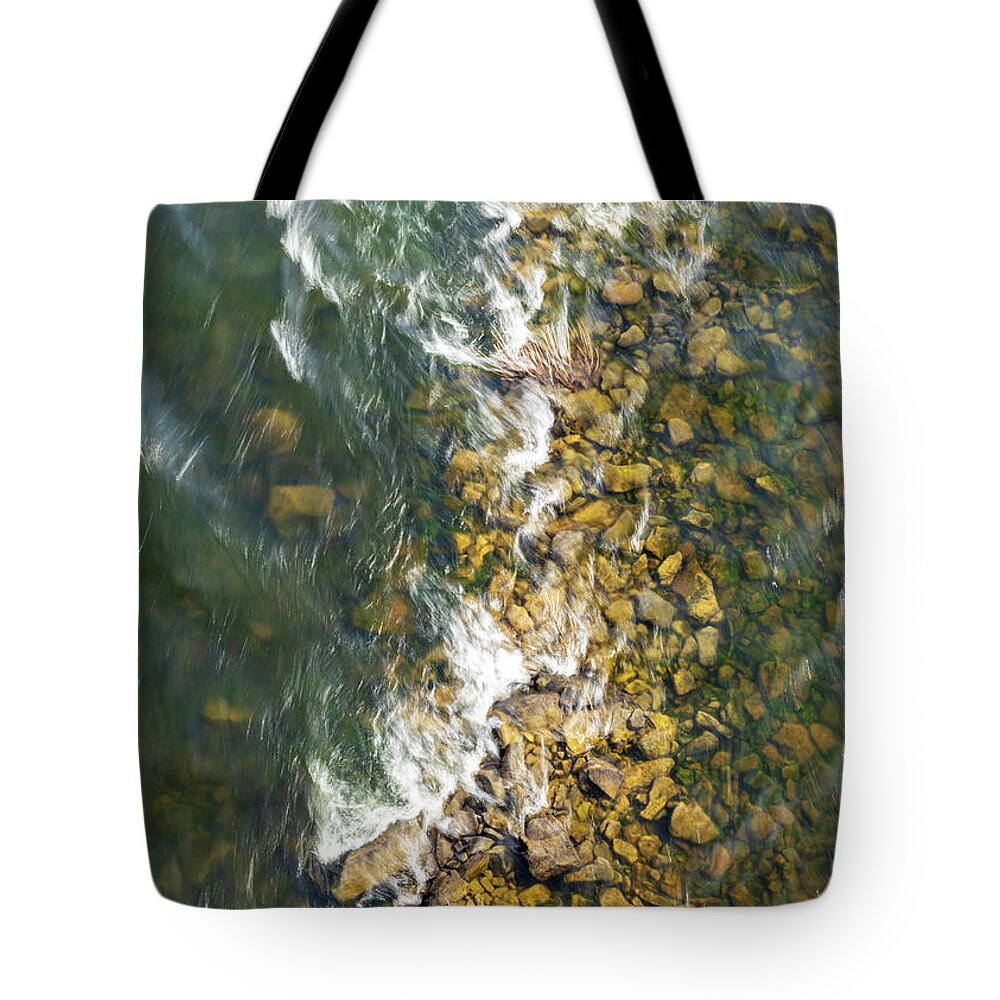 Landscapes Tote Bag featuring the photograph Delaware River - American River of the Year 2020 by Amelia Pearn