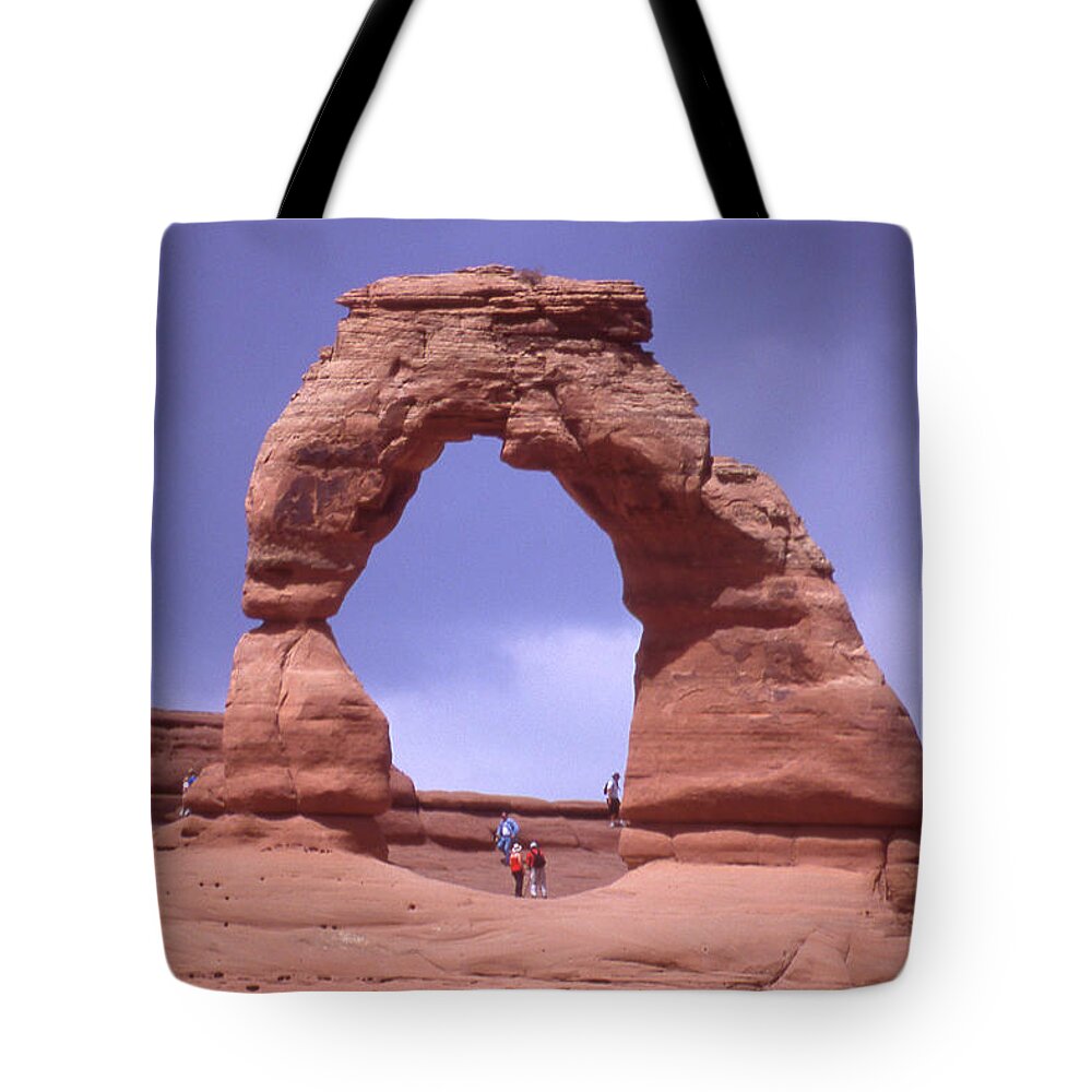 Southwest Tote Bag featuring the photograph Delicate Arch 4 - Utah by Mike McGlothlen