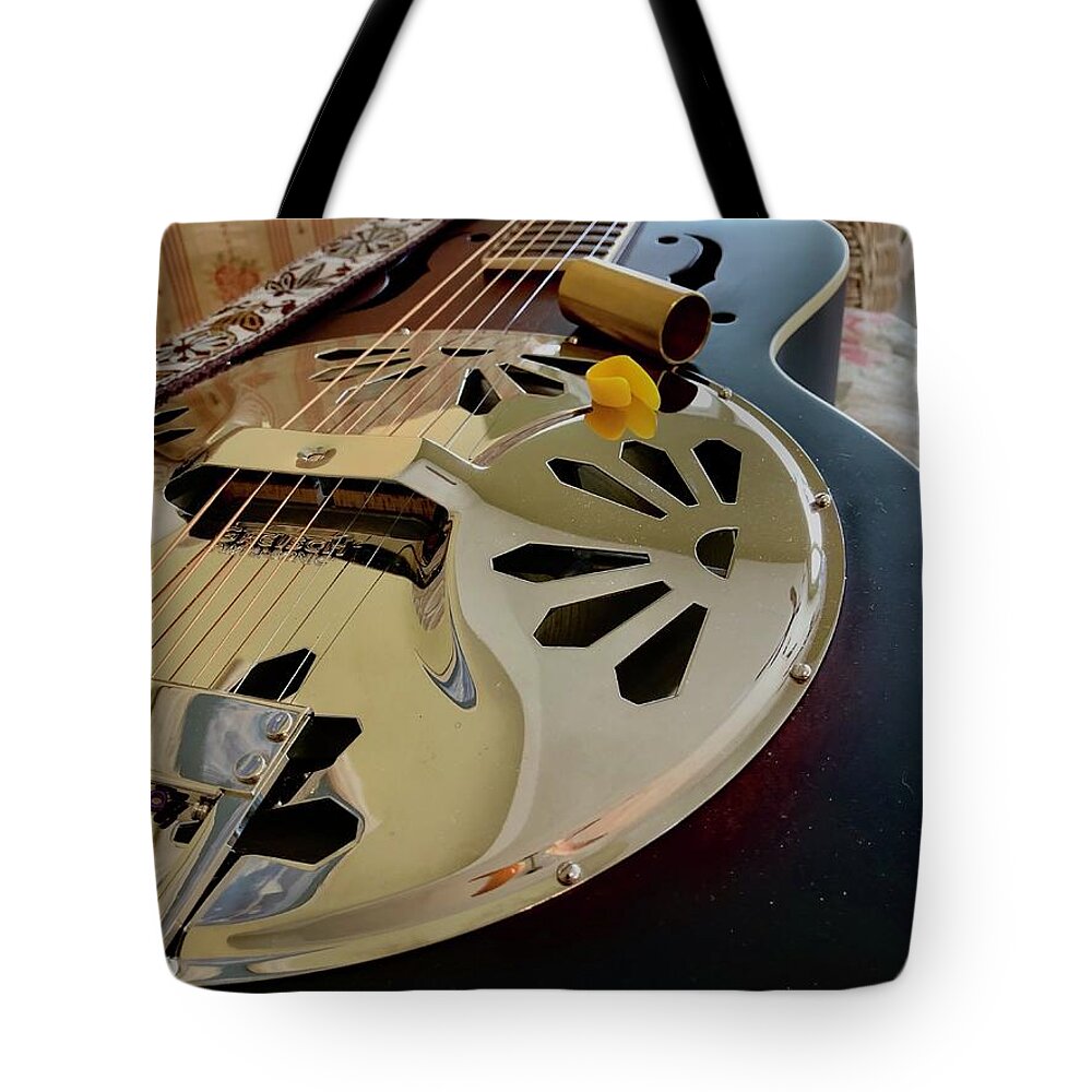 Delta Blues Tote Bag featuring the photograph Delta Blues by Barry Jones
