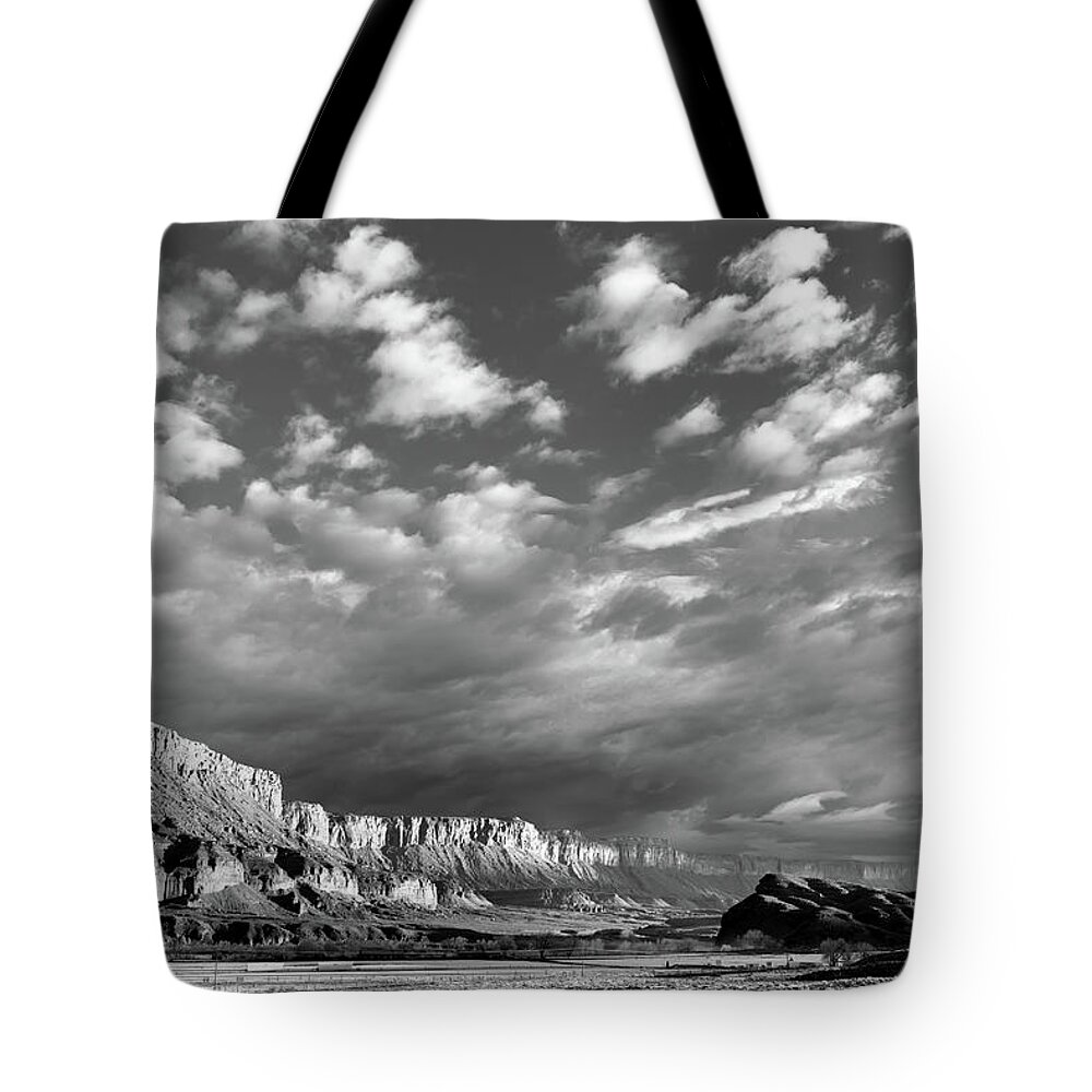  Tote Bag featuring the photograph Desert panorama by Robert Miller