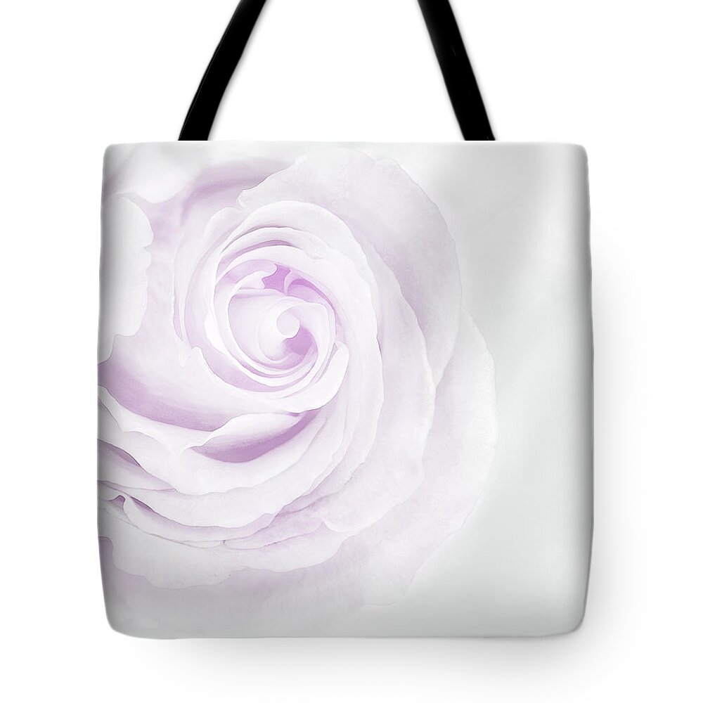 Flower Tote Bag featuring the photograph Design 176 Pink Flower by Lucie Dumas