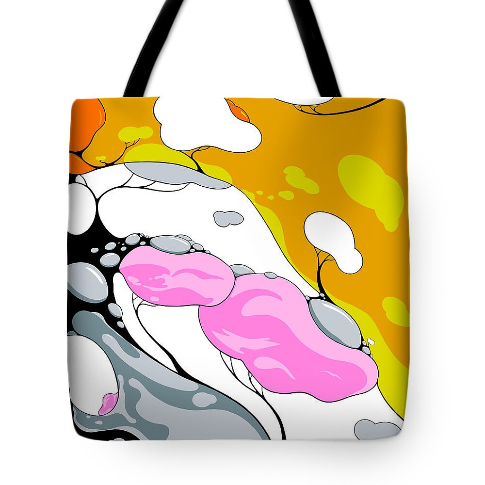 Trees Tote Bag featuring the digital art Diffusion by Craig Tilley