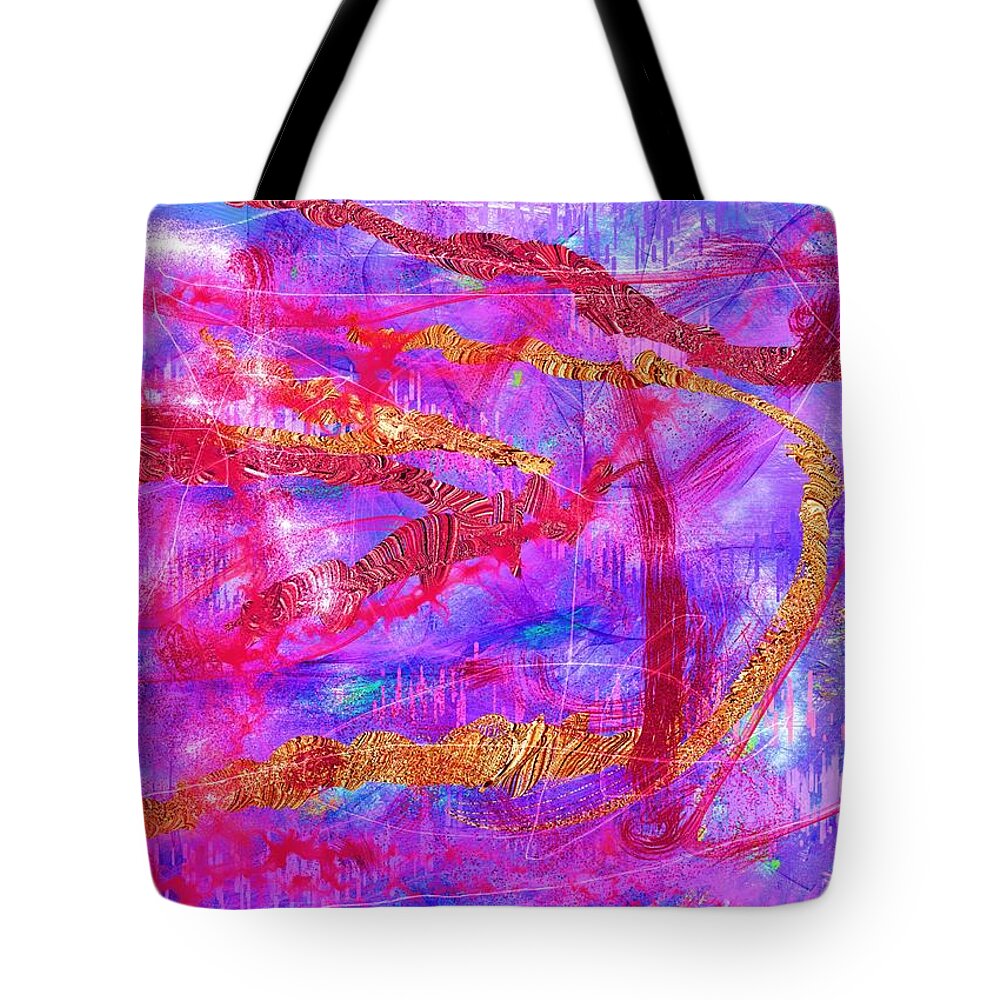 Digital Tote Bag featuring the digital art Dimension by Ralph White