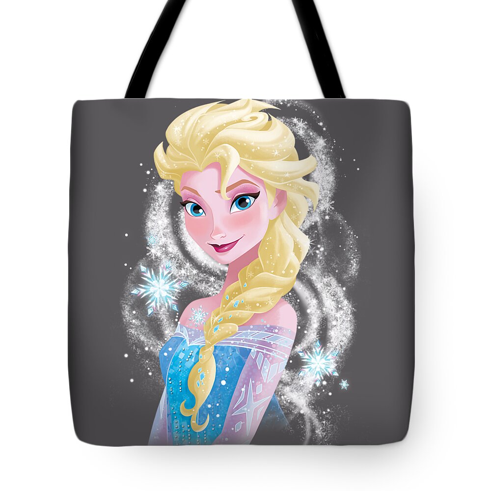 Disney Frozen Elsa Snowflake Swirls Tote Bag