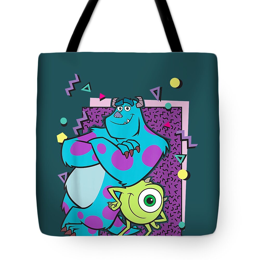 Disney Pixar Monsters Inc Mike And Sully 90s Style1 Tote Bag by Aayanb  Kavin - Pixels