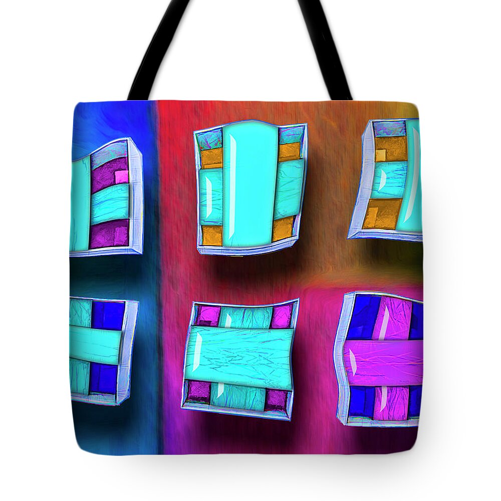 Photography Tote Bag featuring the photograph Distorted Symmetry by Paul Wear
