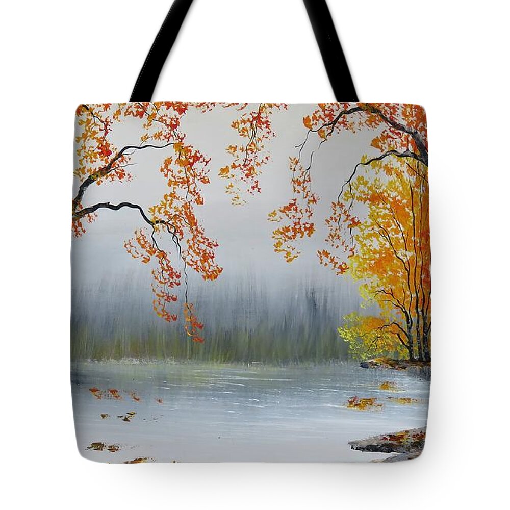  Tote Bag featuring the painting DO1-Deno Onsumo by Deno Onsomu