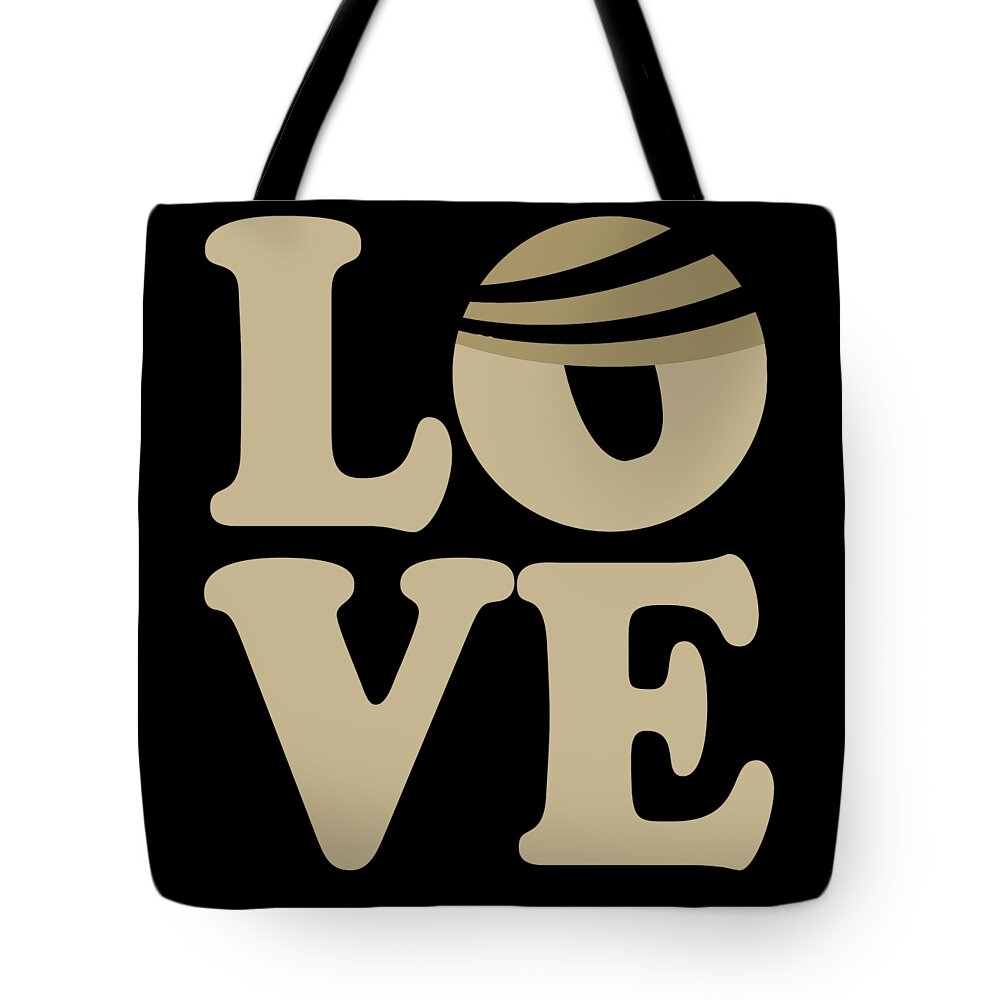 Funny Tote Bag featuring the digital art Donald Trump Love by Flippin Sweet Gear