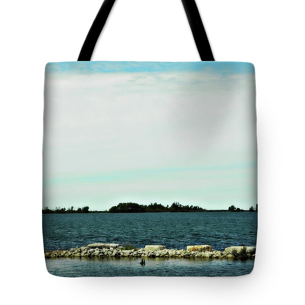 Don't Look Tote Bag featuring the photograph Don't Look by Cyryn Fyrcyd
