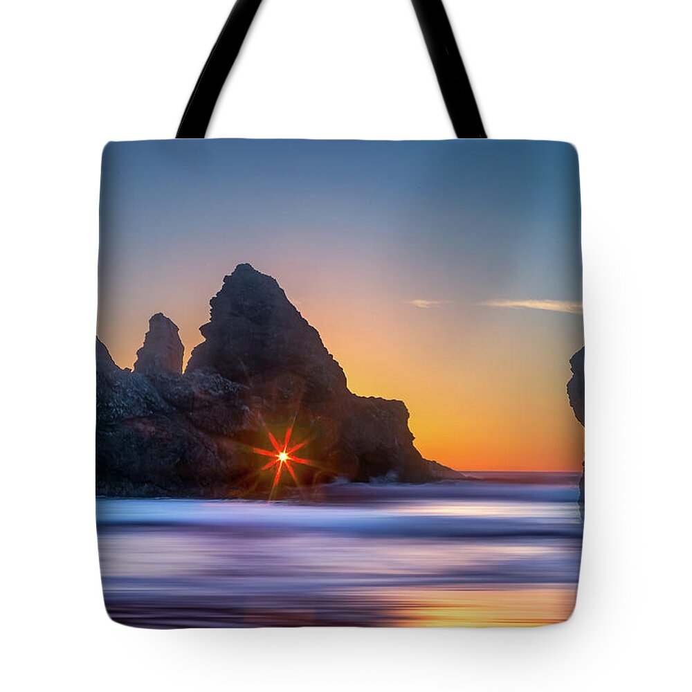 Arch Tote Bag featuring the photograph Door to the Sun by Peter Tellone