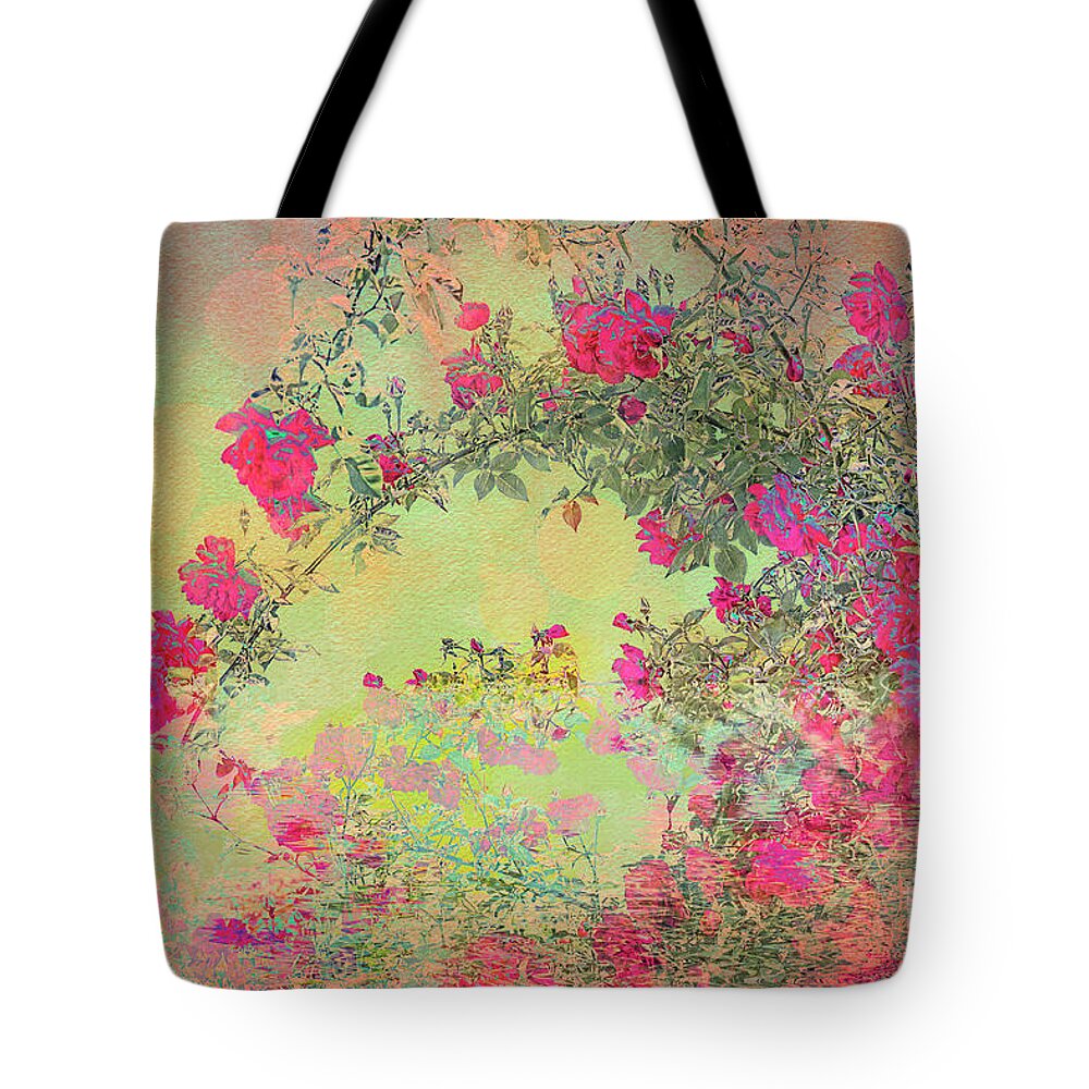 Rose Tote Bag featuring the photograph Dr. Huey Reflections by Elaine Teague