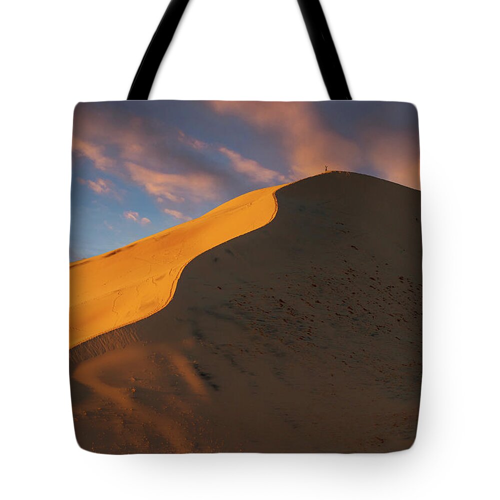 Jean Noren Tote Bag featuring the photograph Dramatic Skies by Jean Noren