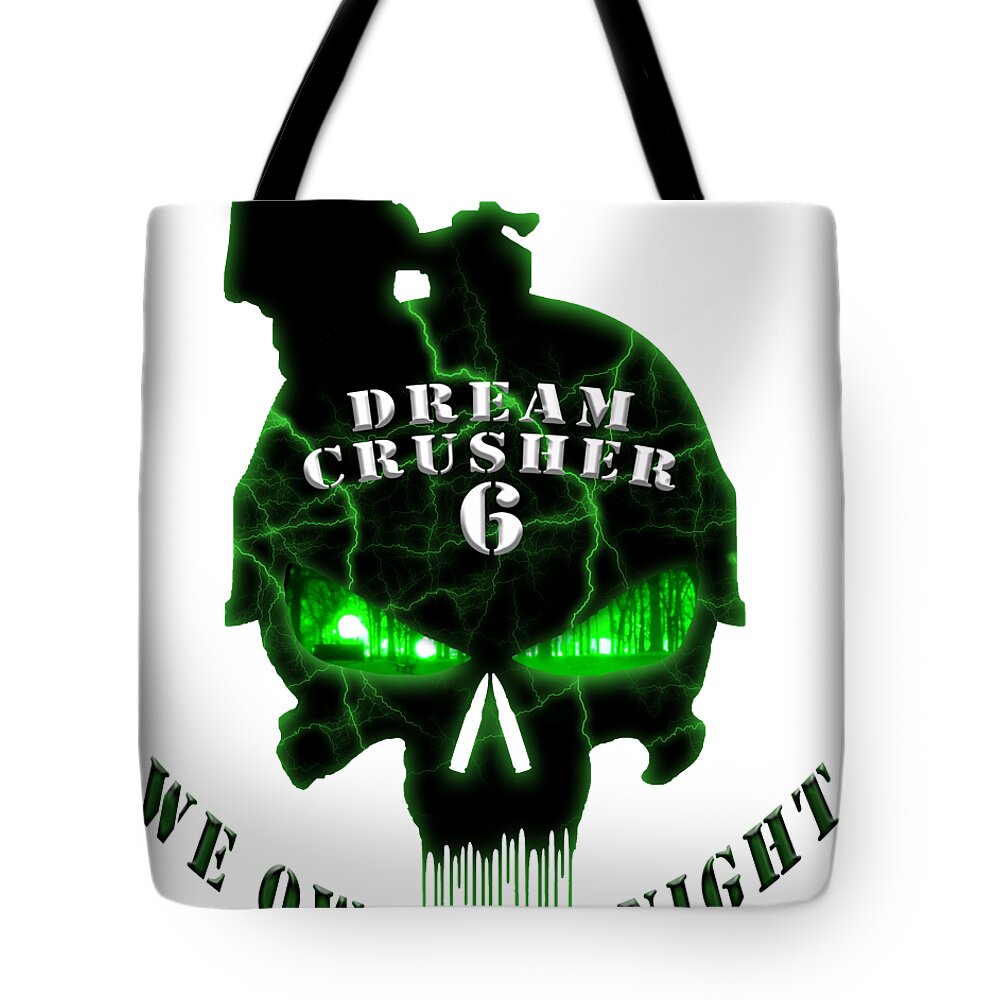 Dream Crusher 6 Tote Bag by Ron Whitehead - Pixels