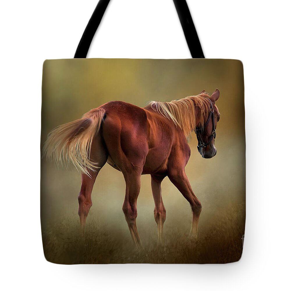 Horse Tote Bag featuring the photograph Dream Horse by Shelia Hunt