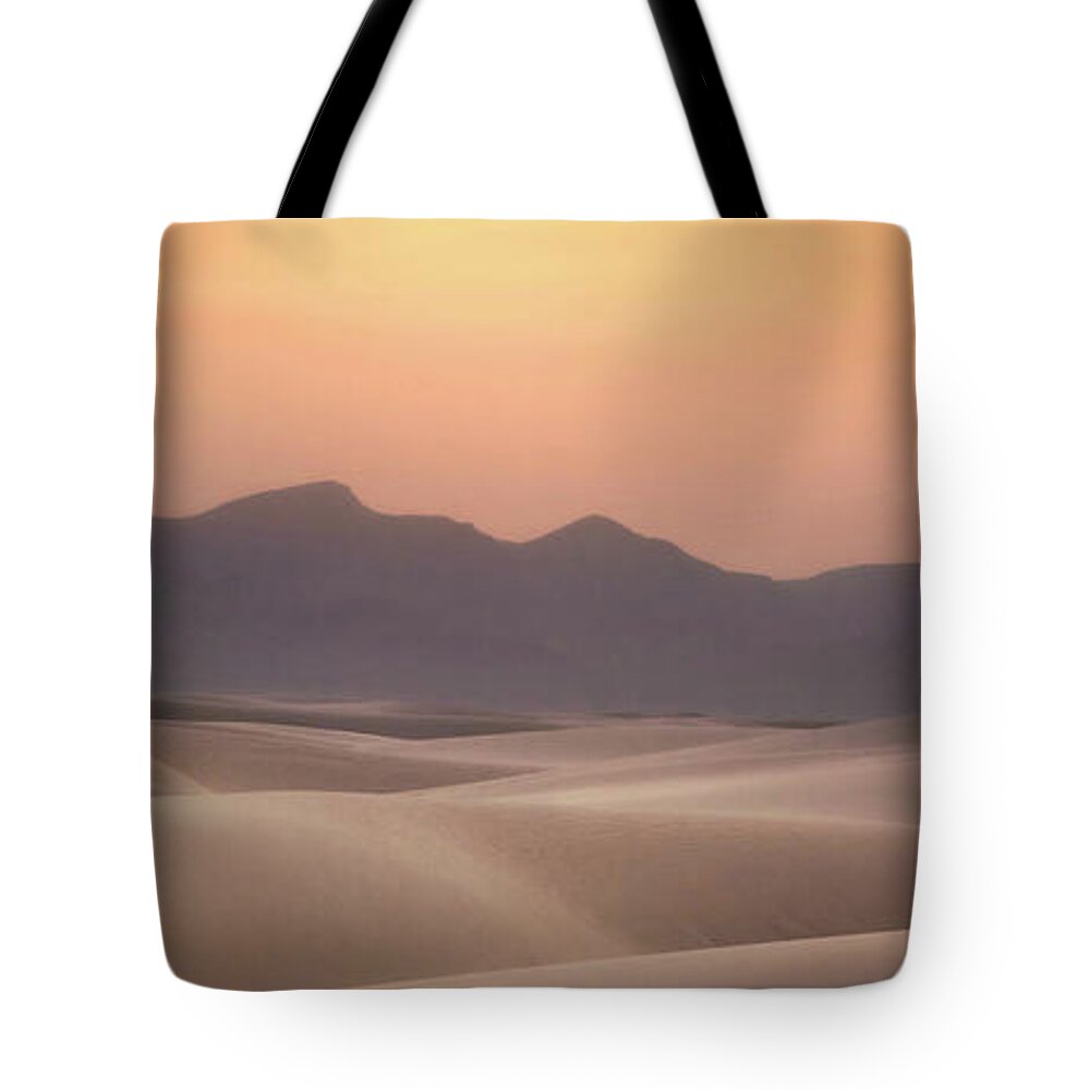 White Sands Tote Bag featuring the photograph Dreamscape - White Sands New Mexico by Rebecca Herranen