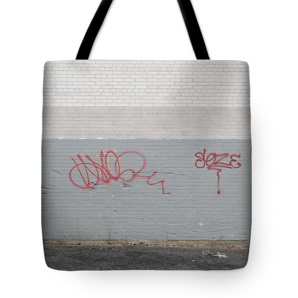 Urban Tote Bag featuring the photograph Dull Layers by Kreddible Trout