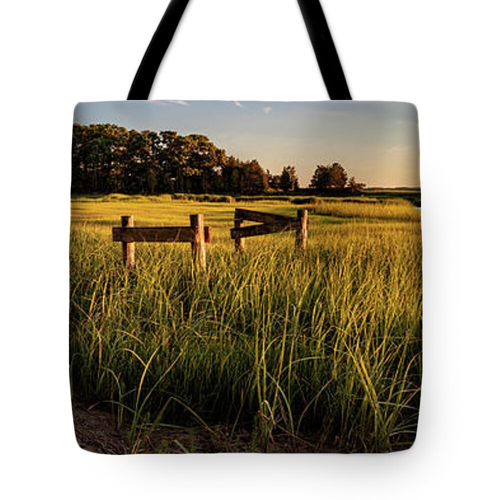 Wareham Tote Bag featuring the photograph Edgewater by David Lee