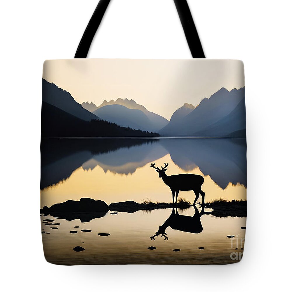 Deer Reserve Tote Bags