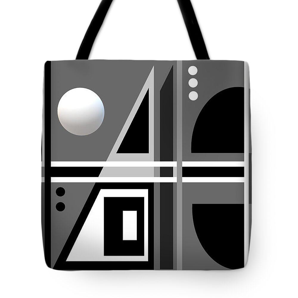 Eighty Five Days Tote Bag featuring the digital art Eighty Five Days by Val Arie